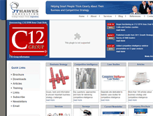 Tablet Screenshot of jthawes.com